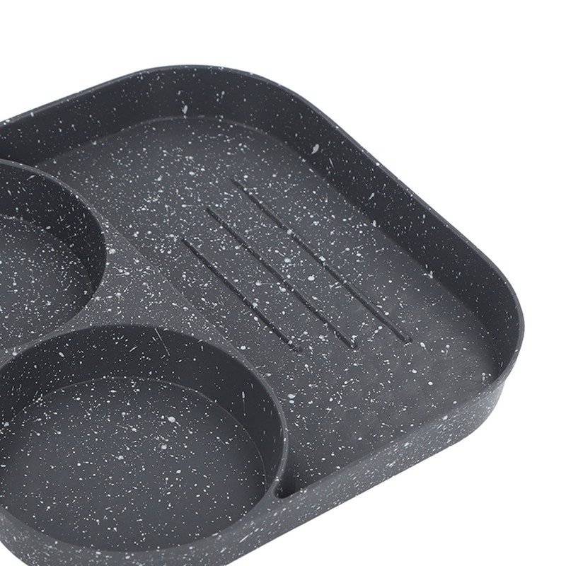 Egg Frying Pan Heat Sensitive Silicone Aluminium Pancake Frying Pan