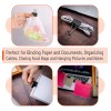 Clips Para Carpeta Negros 100 Unidades Varios Tamaños