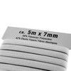 hitools Rubber Band, Elastic Band, 5 m x 5 mm
