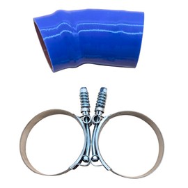 Pemnture Intake Inlet Hose Duct Pipe Elbow Clamps 6C3Z-6C640-A 6C2Z*6K786*AA For 2005 2006 2007 Ford F250 F350 6.0l Diesel Turbo