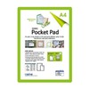 Pocket Pad Notebook A4 / (Lime Green) 2ea