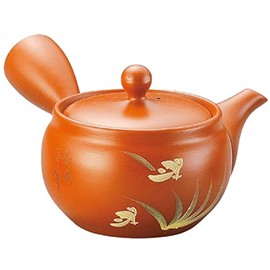 J-kitchens Teapot, Capacity (approx.): 9.1 fl oz (280 cc) (Deep Steamed Teapot / Kagoami Tea Strainer) Tokoname Ware No: 266369