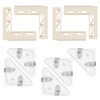 NICENEEDED 9 PCS Brackets for Photo Backdrop Board, L/Triangle Shape