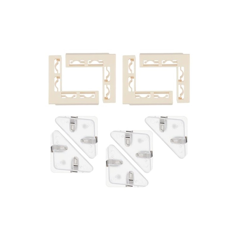NICENEEDED 9 PCS Brackets for Photo Backdrop Board, L/Triangle Shape