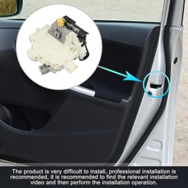 Door Lock Actuator Central Locking Rear Left Replacement for Altea 5P1 Toledo III 5P2 Leon II 1P1 Car Accessories Part # 1P0839015 1P0 839 015