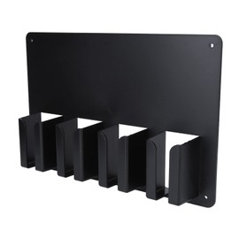 Hair Clipper Holder, Wall Mount Large Storage Space Hair Clipper Storage Rack Barber Work Station Clipper Holder for Home Hair Salon