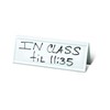 Trainers Warehouse Heavy Duty Premium Reusable Name Cards, White, Dry-Erase