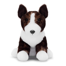 Zappi Co David the Staffy Plush Toy Dog (22cm) Staffordshire Bull Terrier – Soft Cuddly Recycled – Tough but Gentle Friend
