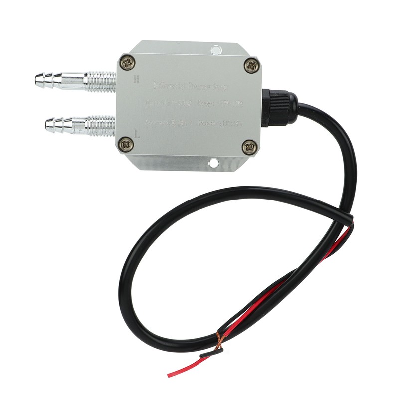 Wind Pressure Transmitter 4‑20mA Differential Pressure Sensor ‑1Kpa to +1Kpa