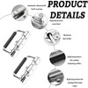 ZXNJA Pack of 2 Folding Handles, Box Handle, Folding Handles