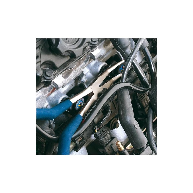 Draper 69287 2-Piece Long-Reach Long-Nosed Pliers Set, Blue