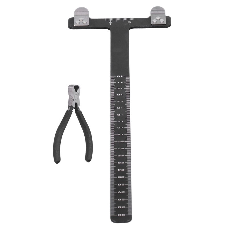 Archery Aluminum Alloy Ruler Recurve/Compound Bow T Shaped Bow Measurement
