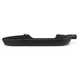 DNA MOTORING Front Right Outer Door Handle Compatible with 09-14 Acura TL, w/o Keyhole, Black, OEM-DHO-01028