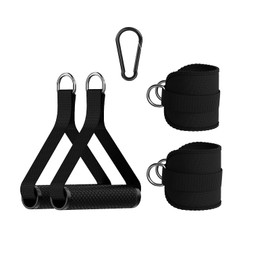 JOTUPLUN Cable Machine Attachment for Home Gym, Tricep Press LAT Pull Down Attachment, Cable Machine Accessories, Tricep Press Down Cable Attachment