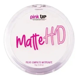Pink Up, Compact Polvo Hd, Matificante, Pieles Mixtas Color