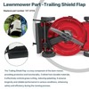 SurpLee 127-0724 Trailing Shield/Flap Kit Compatible with for Toro 21"