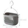 Shower Hanging 2Pcs Plastic Hanging Storage Basket Hanging Shower Kitchen