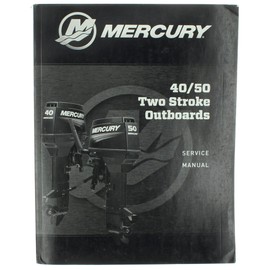 Mercury New OEM Two Stroke Outboards Service Manual - January 2020 90-8M0131800