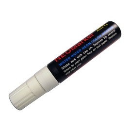 Neomarker Large Waterproof Marker Broad Tip - White