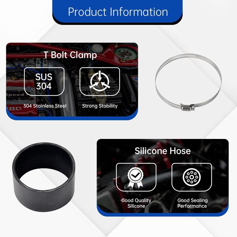 Cold Air Intake Compatible with 2013-2016 GMC 6.6L Duramax Diesel