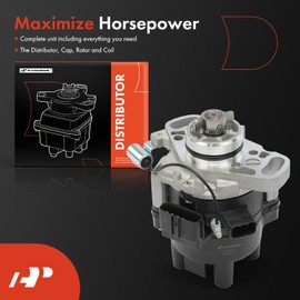 A-Premium Ignition Distributor with Cap and Rotor Compatible with Kia Sephia 1995-1997 & Mazda Protege 1995, MX-3 1994-1995, 1.5L 1.6L 1.8L