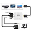 HDSUNWSTD Mini 1080P VGA to HDMI Adapter Converter VGA2HDMI Converter