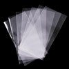 100 Pack Paper Money Holders with Plastic Storage Case, Clear