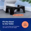 Squatty Potty The Original Bathroom Toilet Stool, Curve Lightweight with