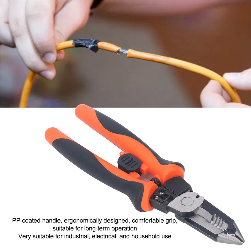 7 in 1 Wire Stripper Multifunctional Cable Stripping Crimping Cutting