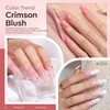 Modelones Builder Gel 6 Colors, 8-in-ONE Pink Clear Gel Builder