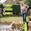 RunInMist Electric Pressure Washer, 1800PSI 1.6GPM Portable Power Washer with