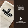 Schrader Premium Baumwolltuch - Poliertuch für alle Oberflächen, Möbel, Kleidung,