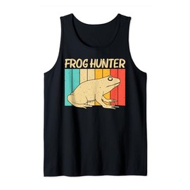 Cute Frog Design For Men Women Toad Catcher Pet Animal Lover Tank Top