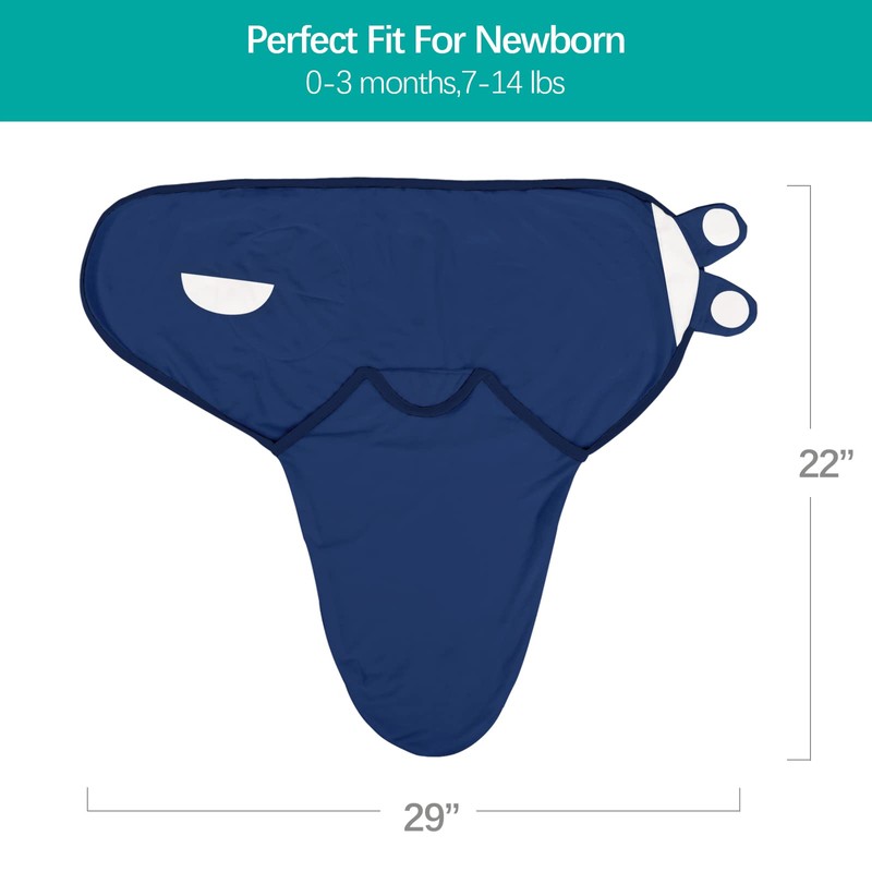 Biloban Baby Swaddles 0-3 Months for Boy & Girl, Cotton