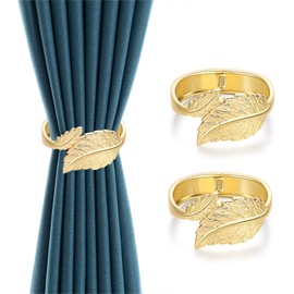 Curtain Tieback Curtain Holder Curtain Holder Rope Curtain Holder Children's Room Girls Magnets for Curtains Curtains Pack of 2 Gold