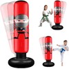 Inflatable Punching Bag,160cm Inflatable Kids Punching Bag Karate Gifts for