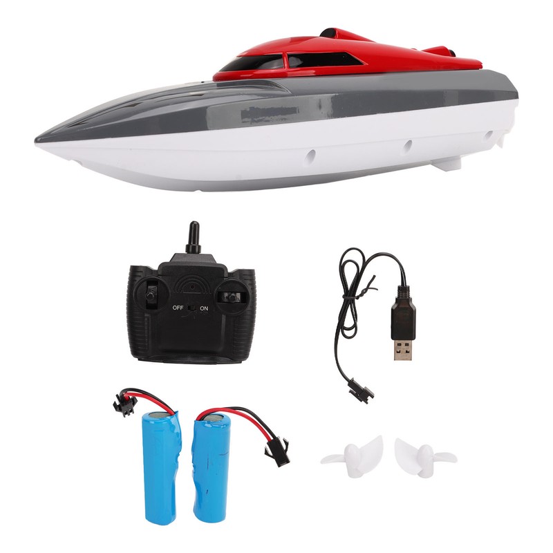Remote Control Boats Rechargeable 2.4G Electric High Speed Speedboat for