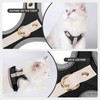 Muecleao Escape Proof Cat Harness and Leash Set, Premium Microfiber