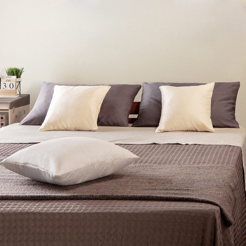 Flowen Side Sleeper Pillow Covers, Decorative Bed/Sofa Pillow Covers, Premium