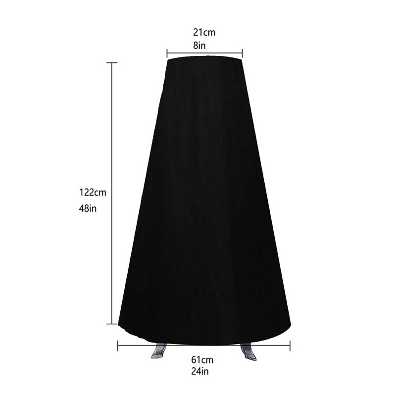Chiminea Covers Waterproof Dust Prevention 210D Oxford Cloth Patio Chiminea