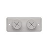 Croydex Double Cloth Holder, Beige