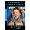 decorUhome Memory Foam Travel Pillow Adjustable 360° Chin&Neck Support,Washab