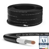 RedStar24 Premium Solar Cable 6 mm² Black - 5 m