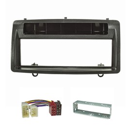 Radio Face Plate Set and USB Charger for E120 Toyota Corolla E12/2002 to 2007 – Black