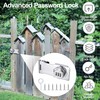 Hasp Security Hasp Lock Combination Lock 3 Digit 4.5 Inch