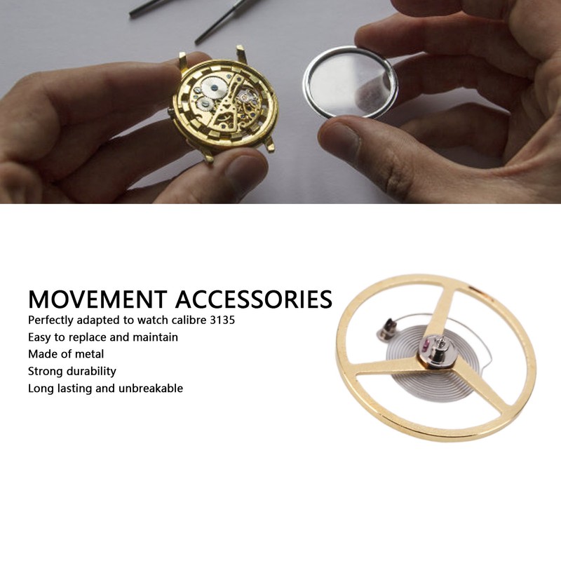 Watch Balance Wheel Accessory 2892‑721 Professional Watch Balance Wheel Spring
