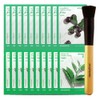 Innisfree Energy Mask Acai Berry 10 sheets + Energy Mask Green Tea 10 sheets + Beauty Tool Master Foundation Brush / 이니스프리 에너지 마스크 아사이베리 10매+에너지 마스크 그린티 10매+뷰티툴 마스터 파운데이션 브러시