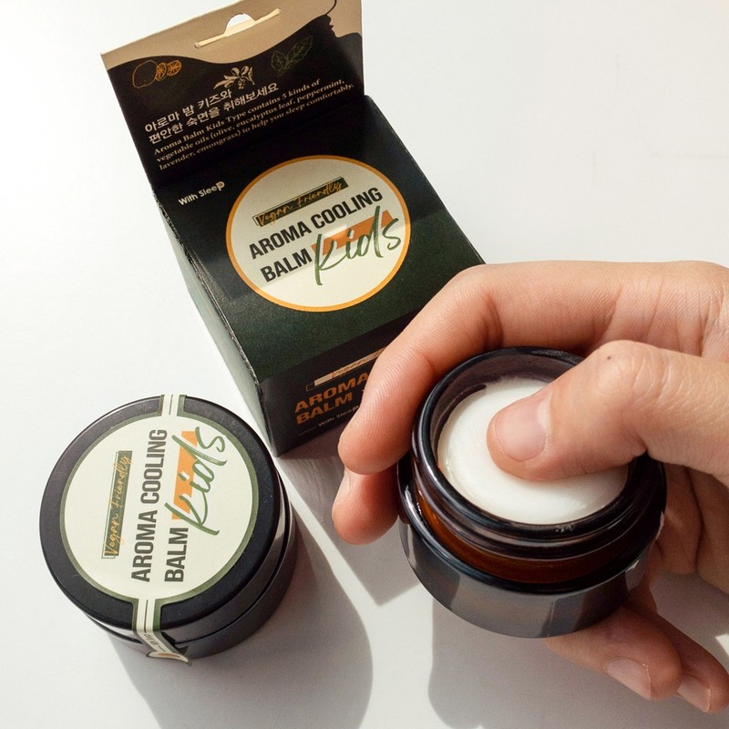 With Sleep Aroma Cooling Balm Kids 20g single item /
