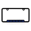 Ford Bronco UV Printed License Plate Frame - Velocity Blue