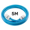 1/2" Blue Grey Flexible Garden Hose - 4 Layer Reinforced